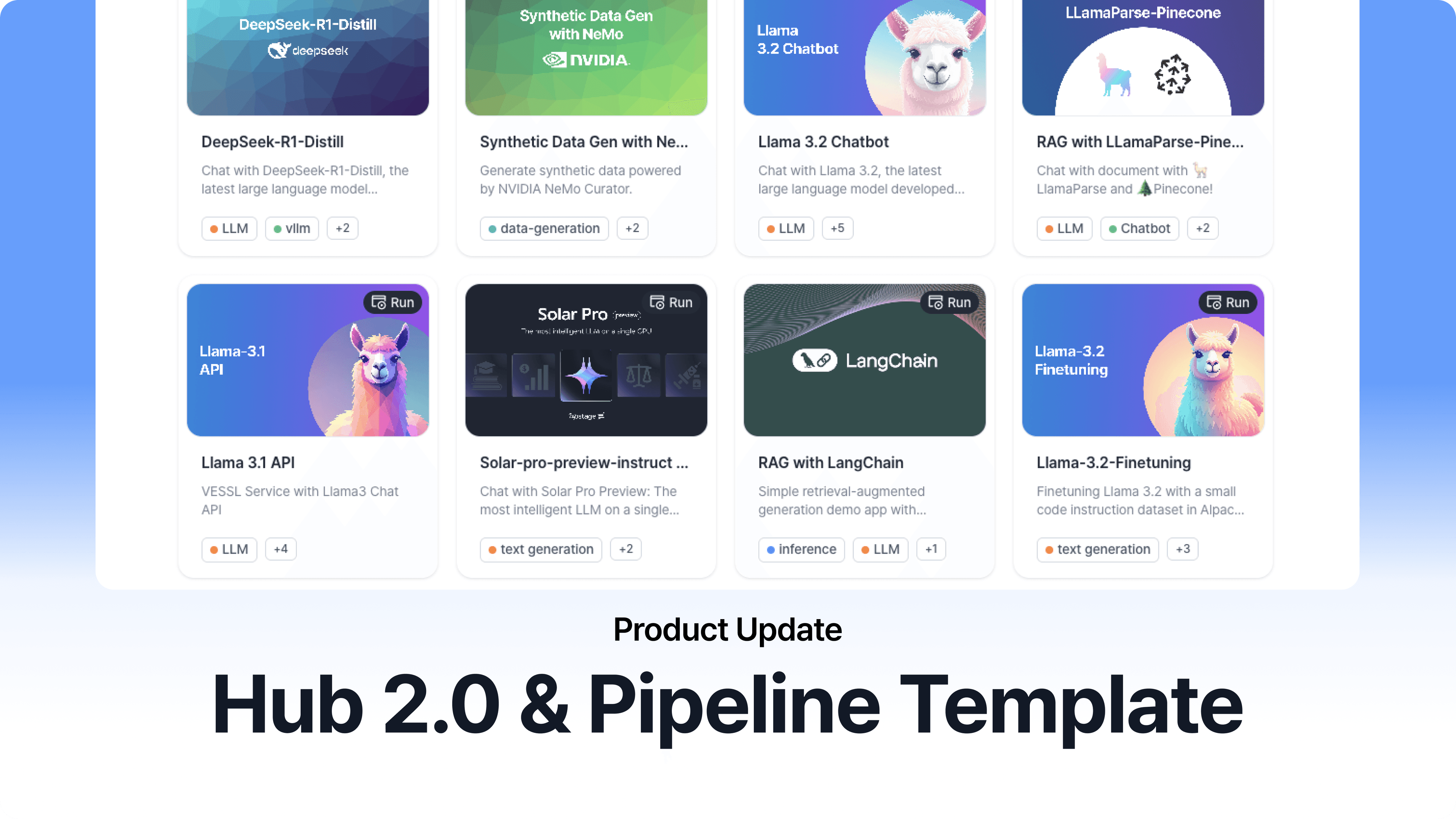 Public Hub 2.0 — Fresh UI & Pipeline Templates for Everyone