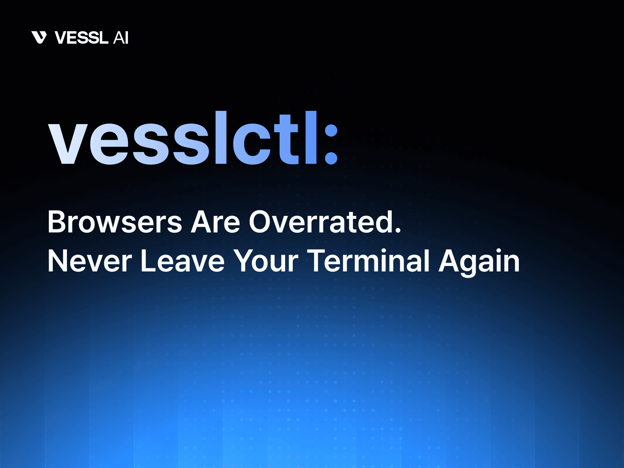 vesslctl launch — VESSL Cloud CLI with native MCP integration for Claude, Codex, and Gemini